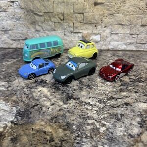 Disney Pixar Cars Lot of 5 Vehicles Plastic Metal 2006